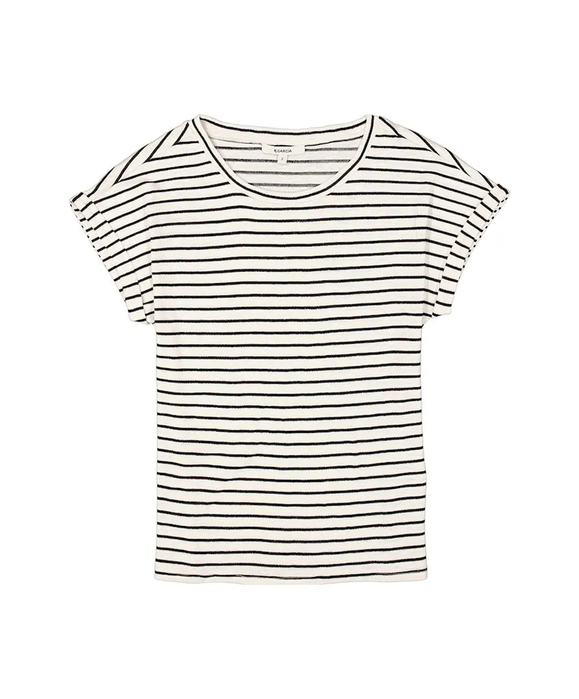 GARCIA T-shirt Gestreept