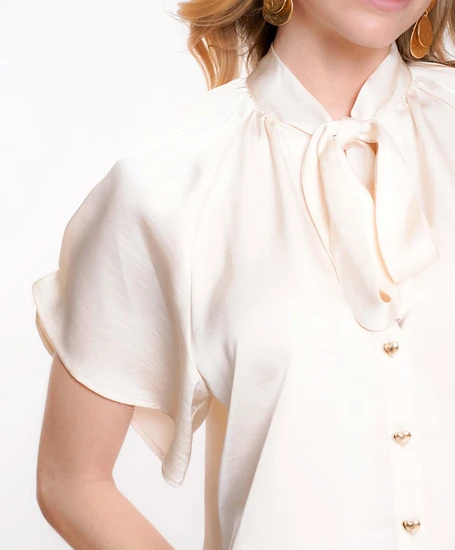 Geisha Blouse Strikdetail