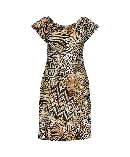 Geisha Jurk Allover Print